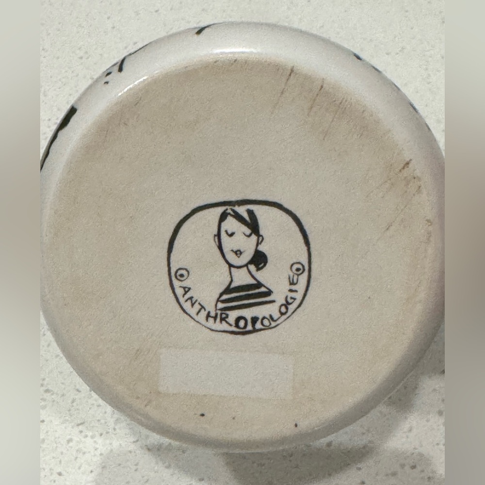 Anthropologie "My Kind Of Person" People
Sketch Mug Turquoise Interior - Retired - Picture 8 of 8